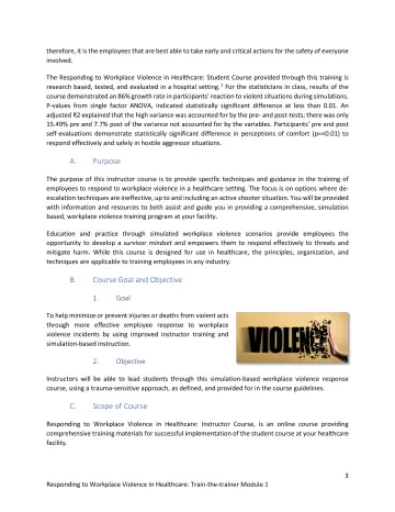 Page 3: therefore, it is the employees that are best able to take early and critical actions for…