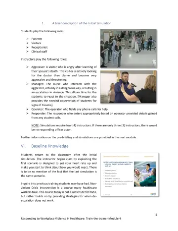 Page 5: A brief description of the Initial Simulation