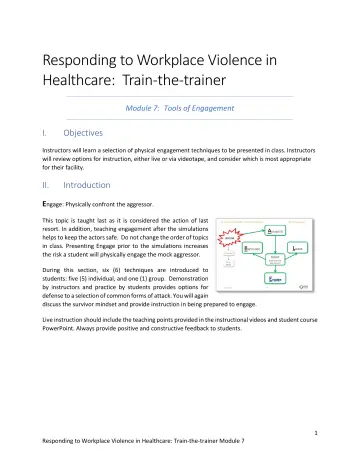 Page 1: Responding to Workplace Violence in Healthcare: Train-the-trainer
