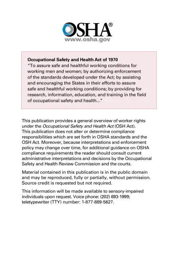 Page 2: Occupational Safety and Health Act of 1970