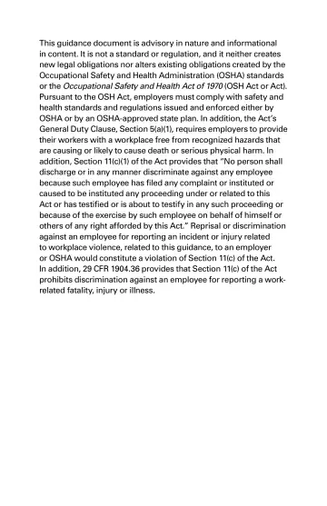 Page 4: This guidance document is advisory in nature and informational in content. …