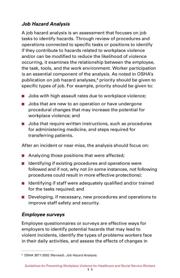 Page 17: Job Hazard Analysis